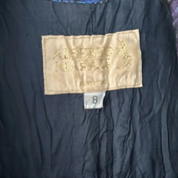 Alberto Makali Animal Print Blazer Size 8 - Picture 2 of 3